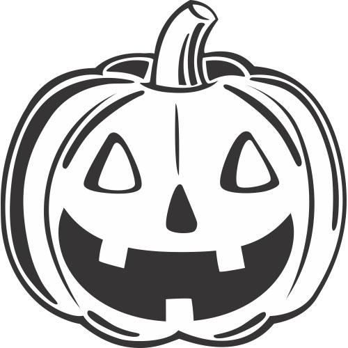 Halloween Logo 05 vinyl decal